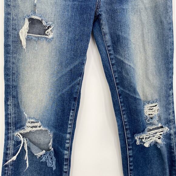 AG Adriana Goldschmied The Isabella High Rise Straight Leg Crop Jeans Size 26 - Picture 3 of 9